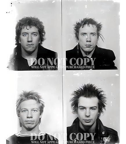 Amazon.com: Sex Pistols Poster, Crackin' Beers, Johnny